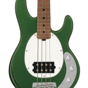 Sterling by Music Man StingRay Short Scale Bass Guitar in Charging Green