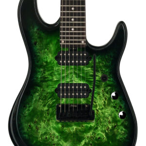 Sterling by Music Man Jason Richardson Signature Cutlass 7-String Electric Guitar in Kokiri Forest