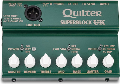 Quilter Superblock UK 25-Watt Pedalboard Amp