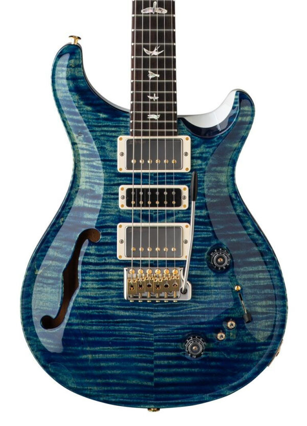 PRS Special Semi-Hollow 10 Top Electric Guitar in River Blue Pearl - Image 1
