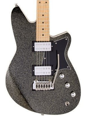 Reverend Tommy Koffin Electric Guitar in Black Sparkle