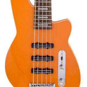 Reverend Triad 5 String Bass Guitar in Baked Orange