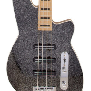 Reverend Triad Bass Guitar in Black Sparkle