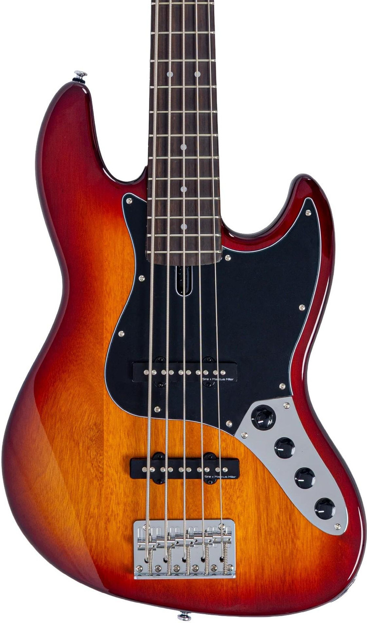 Sire V3 5 New Gen 5-String Bass Guitar in Tobacco Sunburst - Image 1