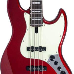 Sire V7 Alder 4 New Gen Bass Guitar in Candy Apple Red