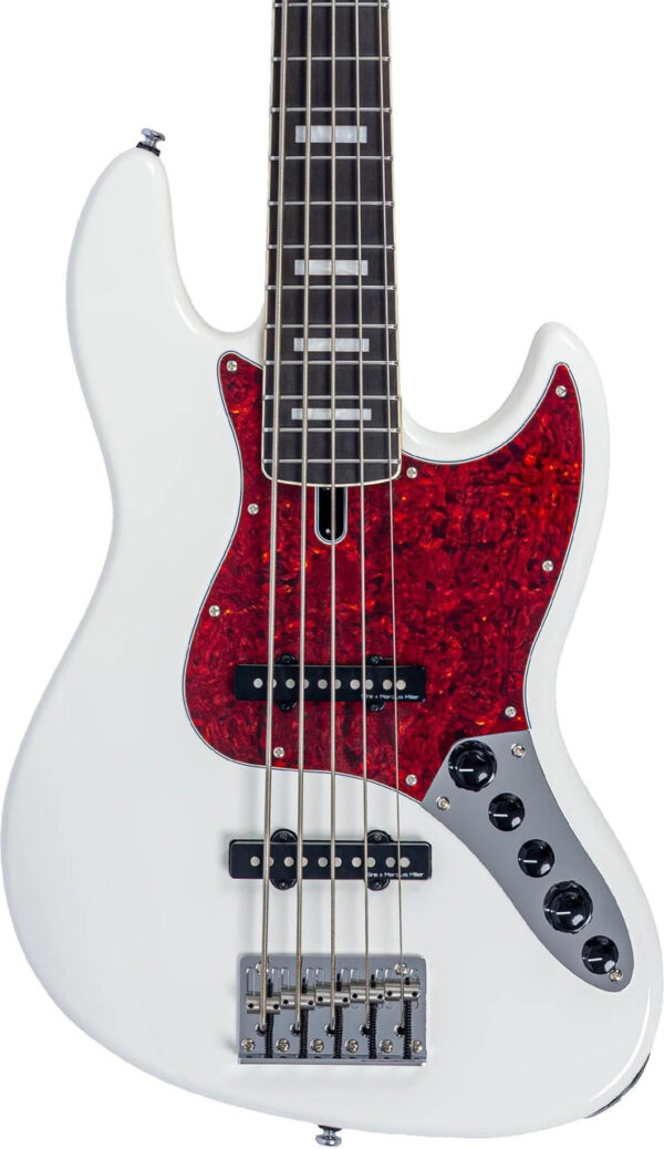 Sire V7 Alder 5 New Gen 5-String Bass Guitar in Antique White - Image 1