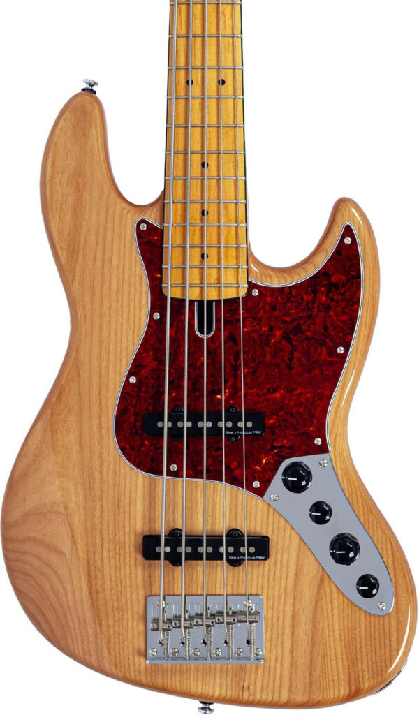 Sire V7 Vintage Alder 5 New Gen 5-String Bass Guitar in Natural - Image 1