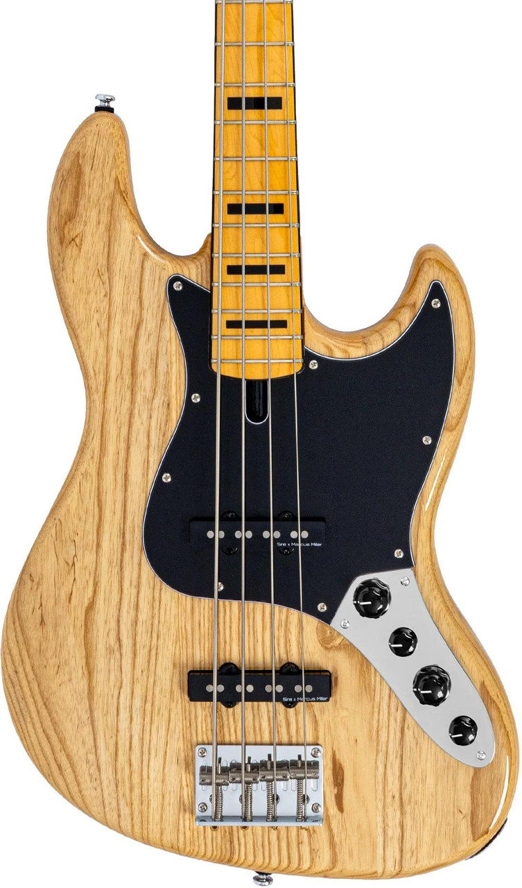 Sire V7 Vintage Swamp Ash 4 New Gen Bass Guitar in Natural - Image 1