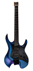 Mooer GTRS W900 Wing Headless Guitar In Aurora Purple Rosewood Board - Image 3