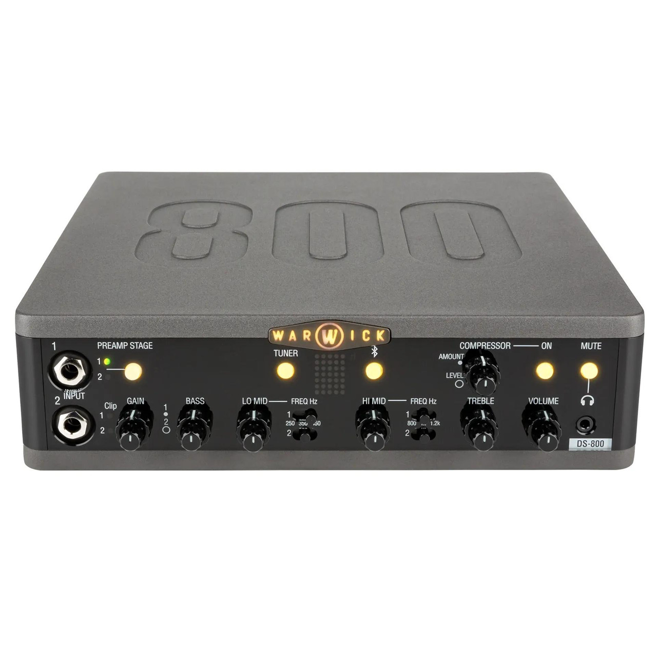 Warwick Amps DS 800 - Double Stage Bass Amp Head 800 Watt