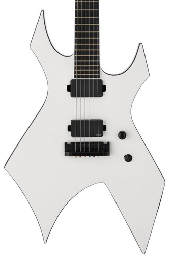BC Rich Warlock II Prophecy with Quad in Matte White - Image 1