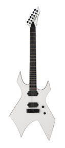 BC Rich Warlock II Prophecy with Quad in Matte White - Image 3