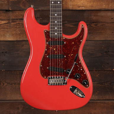 Fender Custom Shop Limited Edition Roasted Stratocaster Journeyman Closet Classic in Fiesta Red - Image 2