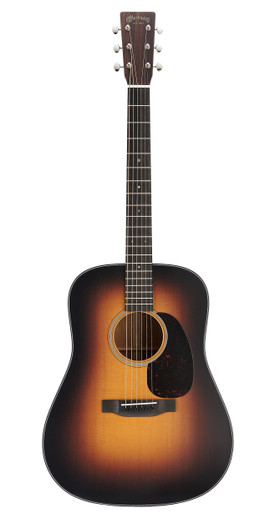 Martin Standard Series D-18 Satin 1935 Sunburst Acoustic Guitar - Image 2