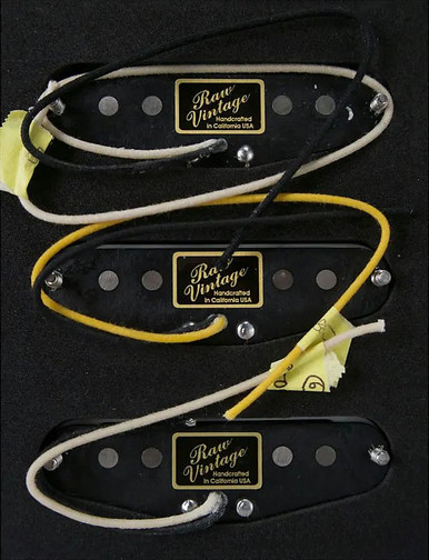 Raw Vintage RV-50 Set of 3 50's Inspired Stratocaster Pickups - Image 2