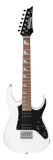 Ibanez GRGM21-WH Gio RG MiKro Guitar in White - Image 2