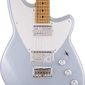 Reverend Billy Corgan Drop Z in Metallic Silver Freeze