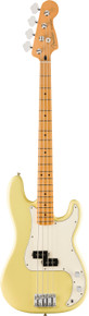 Fender Player II Precision Bass Guitar Maple Fingerboard Hialeah Yellow - Image 3