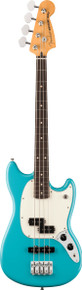 Fender Player II Mustang Bass Guitar PJ Rosewood Fingerboard Aquatone Blue - Image 3