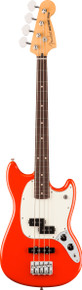 Fender Player II Mustang Bass Guitar PJ Rosewood Fingerboard Coral Red - Image 3