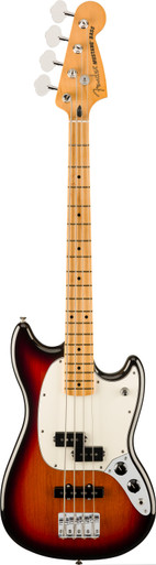 Fender Player II Mustang Bass Guitar PJ Maple Fingerboard 3-Colour Sunburst - Image 2
