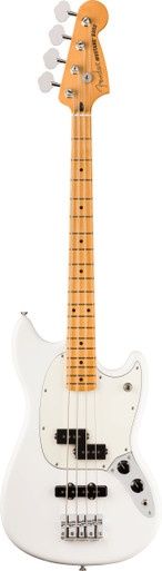 Fender Player II Mustang Bass Guitar PJ Maple Fingerboard Polar White - Image 2