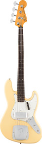 Fender Limited Edition Laura Lee Jazz Bass Guitar in Vintage White - Image 3