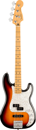 Fender Player II Modified Precision Bass Guitar in Three Tone Sunburst - Image 2