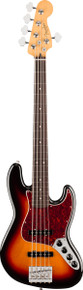Fender Player II Modified Jazz Bass Guitar V in Three Tone Sunburst - Image 3