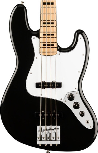 Fender Artist Series Geddy Lee Jazz Bass in Black - Image 1