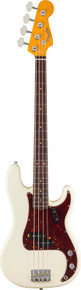 Fender American Vintage II '60 P Bass Guitar in Olympic White Rosewood Board - Image 3
