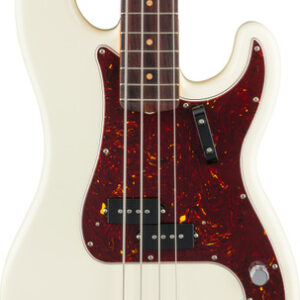 Fender American Vintage II '60 P Bass Guitar in Olympic White Rosewood Board