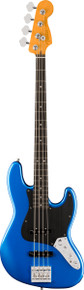 Fender American Ultra II Jazz Bass Guitar in Noble Blue Ebony Fingerboard - Image 3