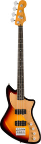 Fender American Ultra II Meteora Bass Guitar in Ultraburst Ebony Fingerboard - Image 3