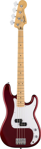 Fender Standard Series Precision Bass Guitar in Candy Cola - Image 2