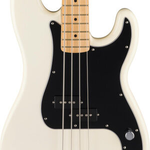 Fender Standard Series Precision Bass Guitar in Olympic White