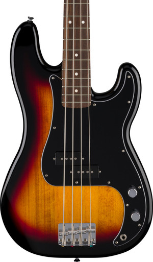 Fender Standard Series Precision Bass Guitar in 3-Tone Sunburst - Image 1