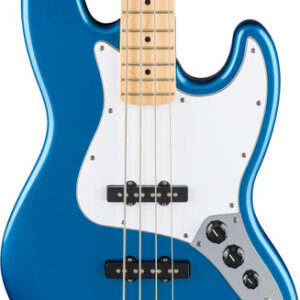 Fender Standard Series Jazz Bass Guitar in Aqua Marine Metallic
