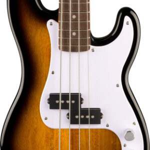 Squier Mini Precision Bass Guitar in 2-Colour Sunburst