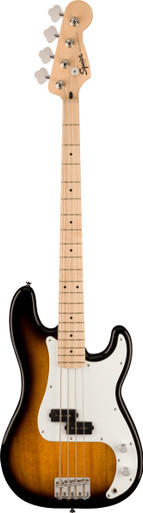 Squier Sonic Precision Bass Guitar in 2-Colour Sunburst - Image 2