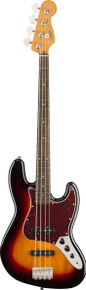 Squier Classic Vibe 60s Jazz Bass Guitar Laurel Fingerboard 3-Color Sunburst - Image 3