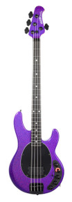 Music Man Dark Ray Bass Guitar in Plasma Purple - Image 3
