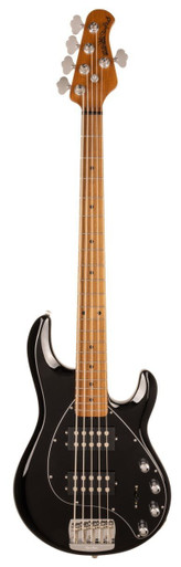 Music Man StingRay Special 5 HH Bass Guitar in Black - Image 2