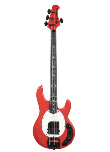 Music Man Tim Commerford StingRay Active Bass Guitar in Caliper Red - Image 2