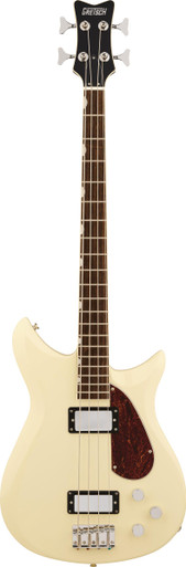 Gretsch Electromatic CVT Double-Cut Bass Guitar in Vintage White - Image 2