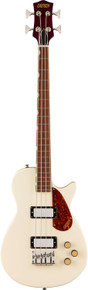Gretsch Streamliner Jet Club Single-Cut Bass Guitar in Vintage White - Image 3