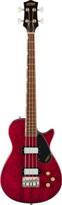 Gretsch Streamliner Jet Club Single-Cut Bass Guitar in Walnut Stain - Image 3
