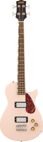 Gretsch Streamliner Jet Club Single-Cut Bass Guitar in Shell Pink - Image 3