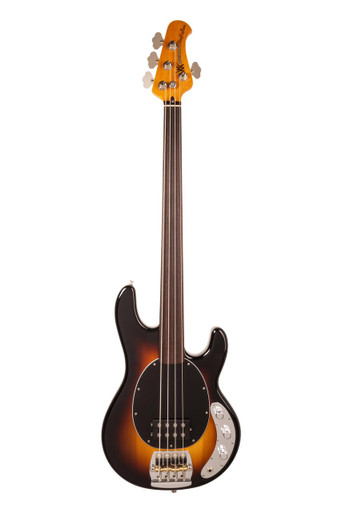 Music Man Pino Palladino Fretless StingRay Bass Guitar in '79 Burst - Image 2
