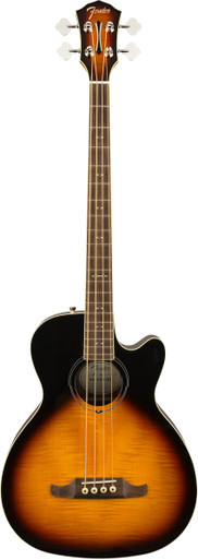 Fender FA-450CE Acoustic Bass Guitar in 3-Color Sunburst - Image 2